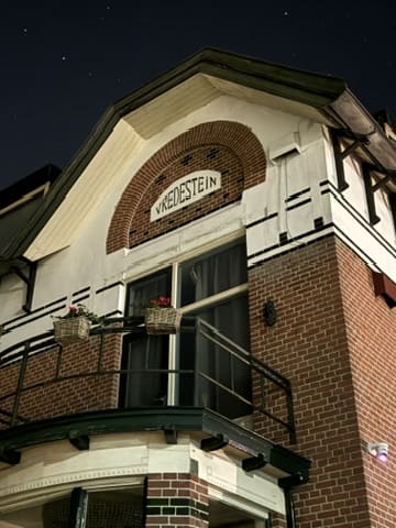 Voorgevel van Villa Vredestein
