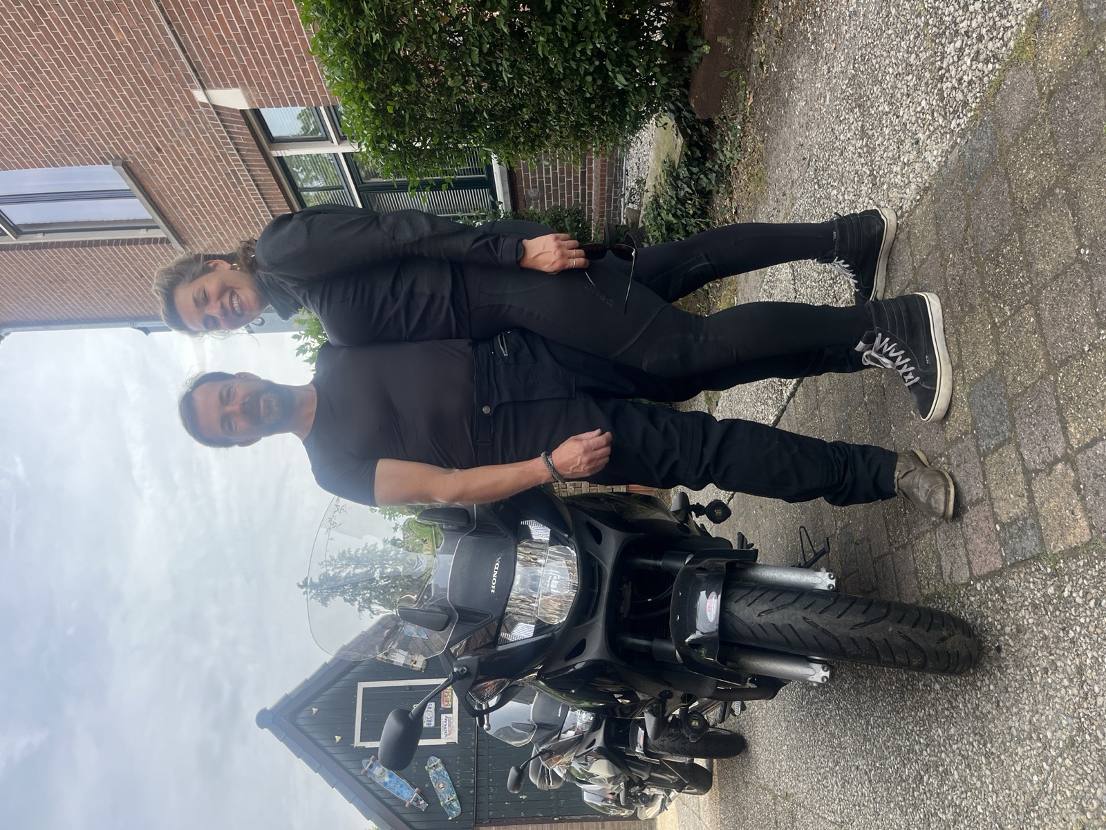 Samen motorrijden